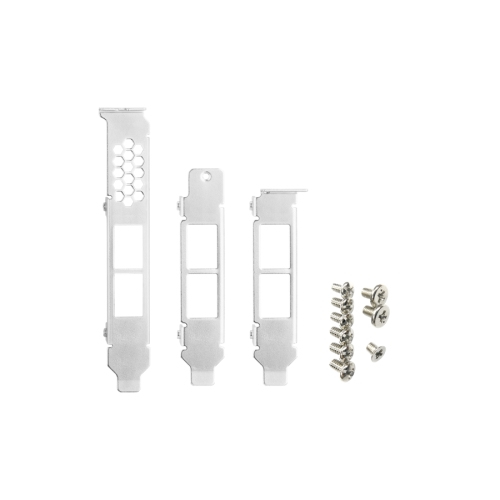 QNAP Full-height/low-profile/flat brackets for dual-port RJ45 NIC thumbnail 2