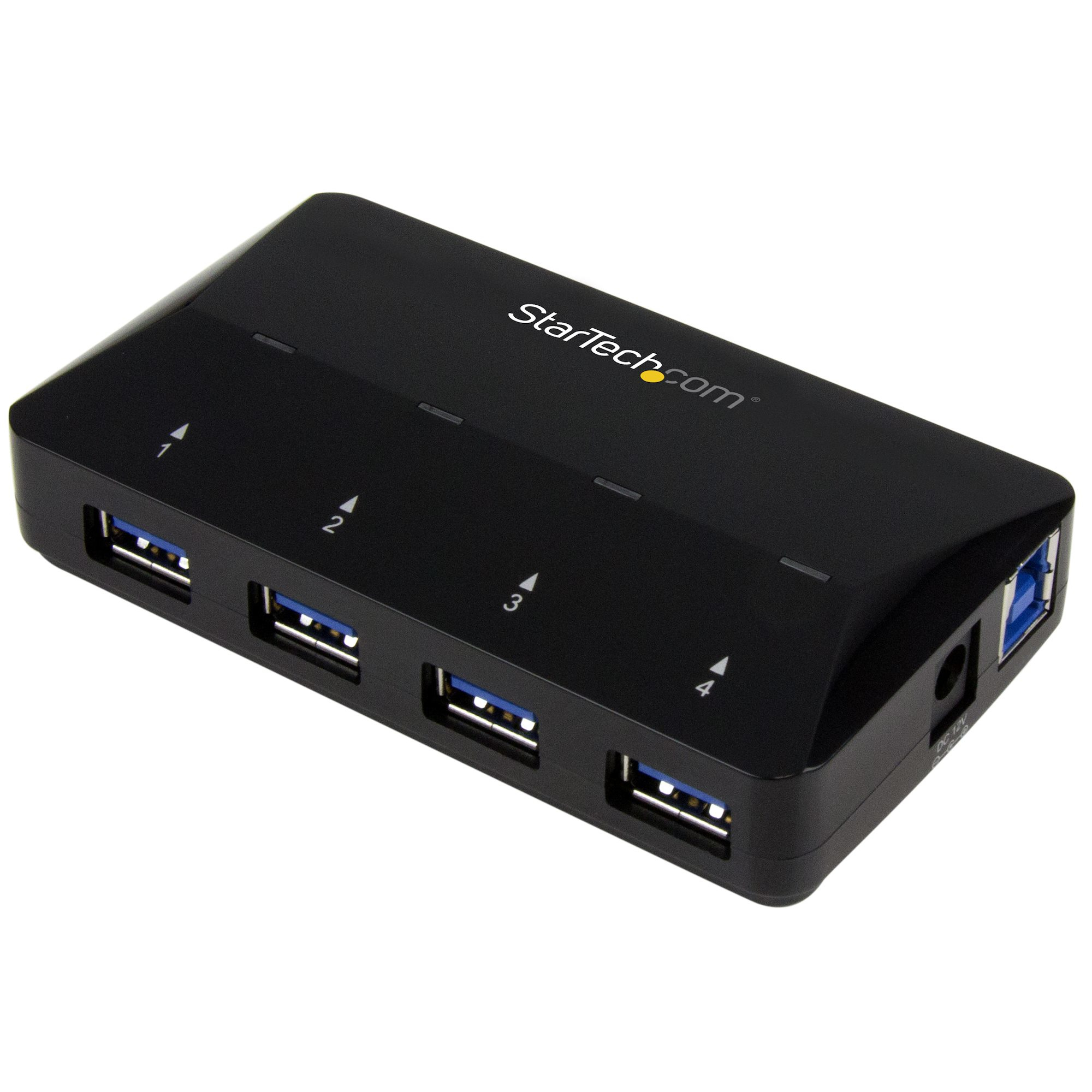 STARTECH.COM 4 PORT USB 3.0 HUB (USB-A) PLUS 1X FAST CHARGE - SELF POWERED 2 YR thumbnail 1