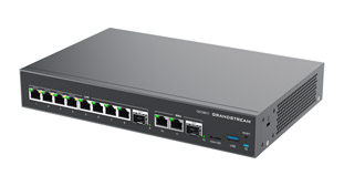 Grandstream GCC6011 All-In-One 10 Port Gigabit Router with Enterprise Grade Firewall VPN and PBX