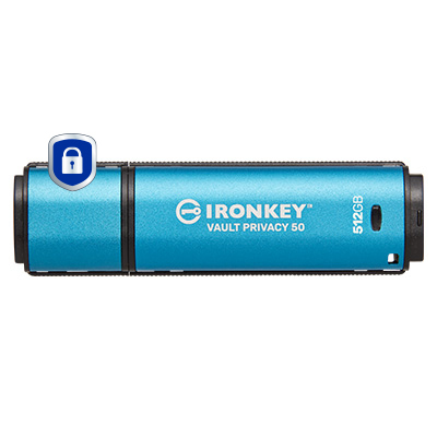 KINGSTON 512GB IronKey Vault Privacy 50 AES-256 thumbnail 2
