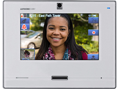 7 MASTER STATION - WHITE — Aiphone — Video Intercoms
