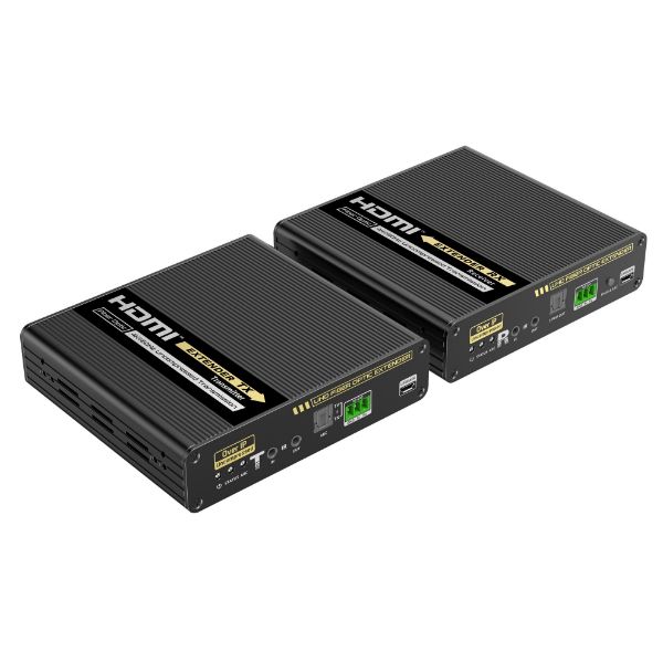 LENKENG HDMI2.0 Over Fiber Optic Extender up to 40km, over 10GB thumbnail 2