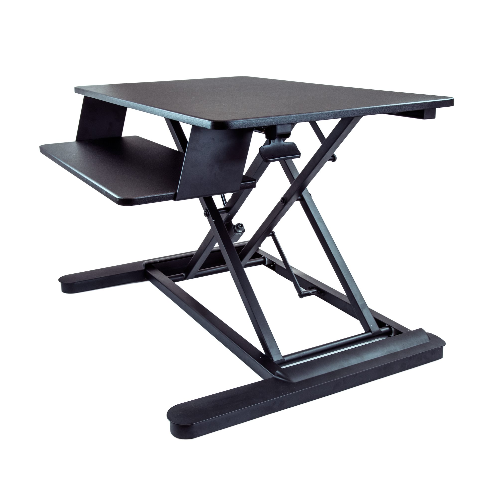 Height Adjustable Ergonomic Standing Workstation — StarTech.com — Computer Cables & Adapters