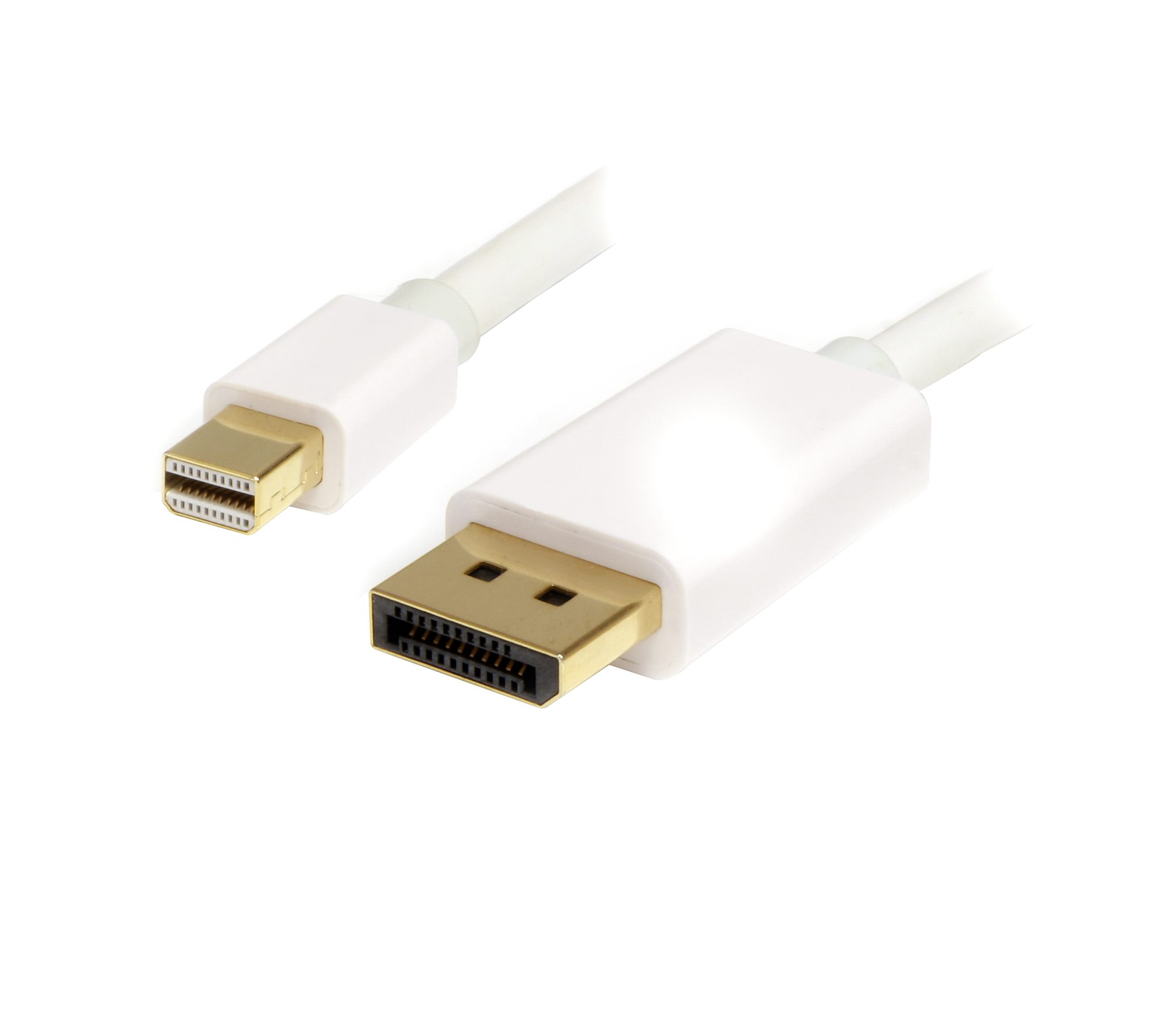 Mini Display Port to Display Port Adapter Cable 1m White — StarTech.com — HDMI / Display Cables