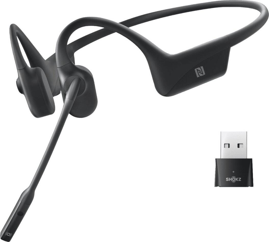 OpenComm Wireless Stereo Business Headset - Black — Shokz — Headsets