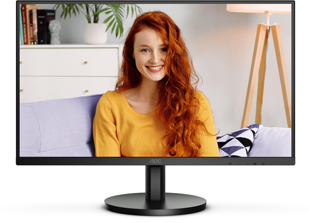 AOC Q27B30E 27" IPS 2560x1440 HDMI DP 75Hz Frameless Monitor thumbnail 2