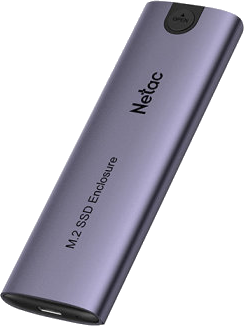 Netac WH51 USB3.1 Type-C/A External M.2 SSD Enclosure thumbnail 1