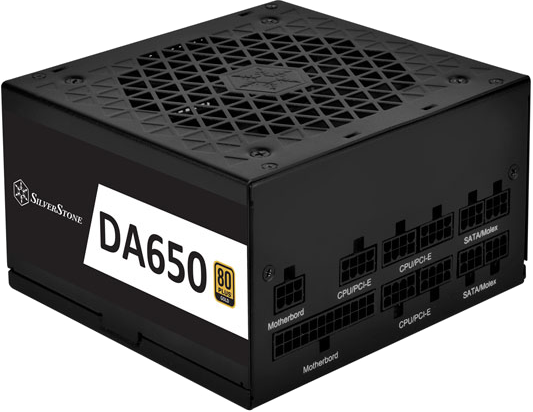 Silverstone DA650-G Gold 650W Modular ATX PSU 3yr wty thumbnail 2