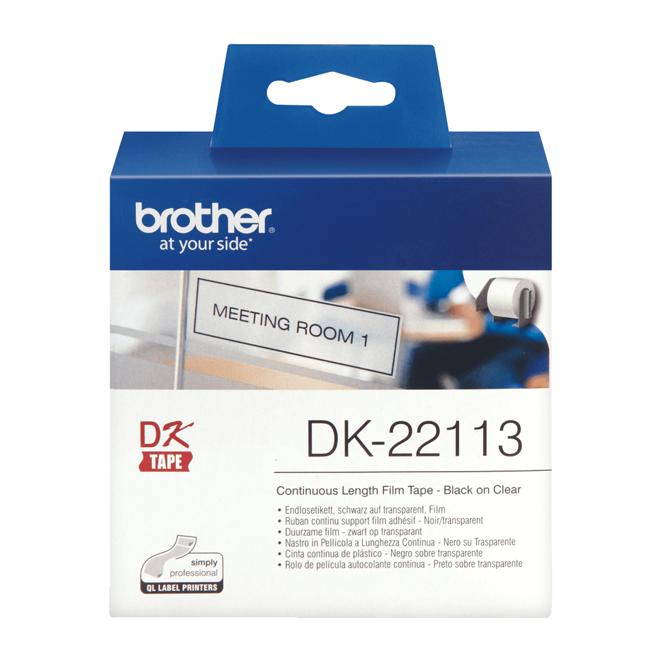 Brother DK22113 Clear Roll thumbnail 3
