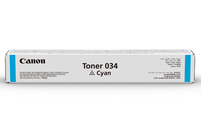 Canon CART034 Cyan Toner thumbnail 3