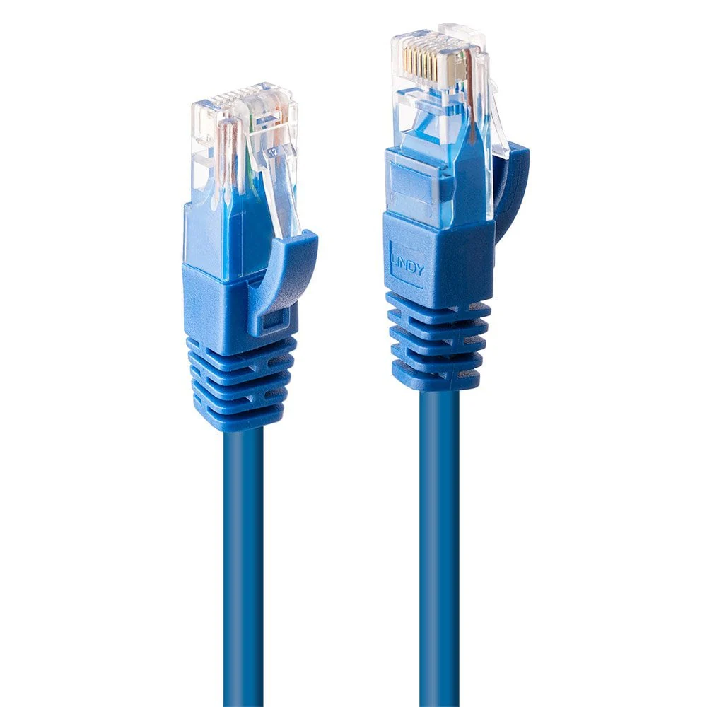 Lindy 5m CAT6 UTP Cable Blue — Lindy — Adapters