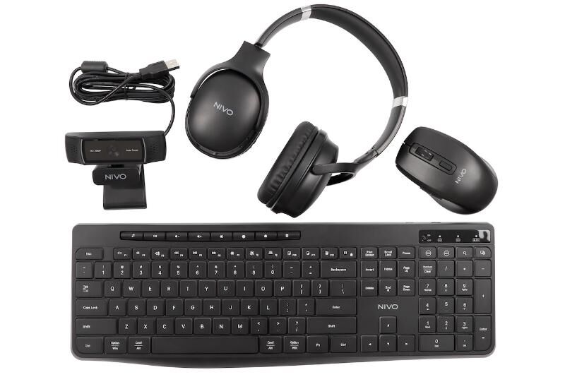 NIVO KB+ Mouse+Webcam+Headset thumbnail 1